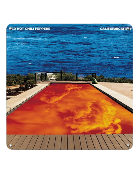 Californication Album Art - Metal Sign