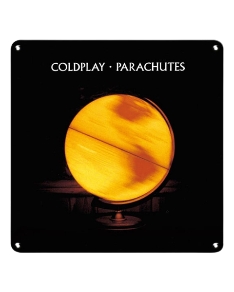 Parachutes Album Art - Metal Sign