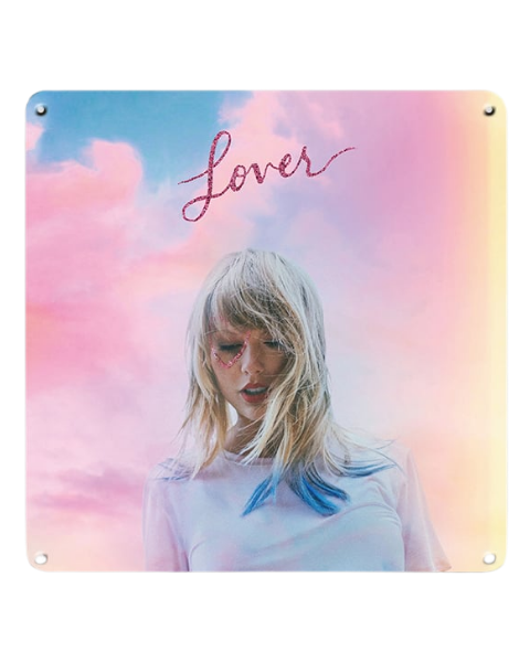 Lover Album Cover - Metal Sign