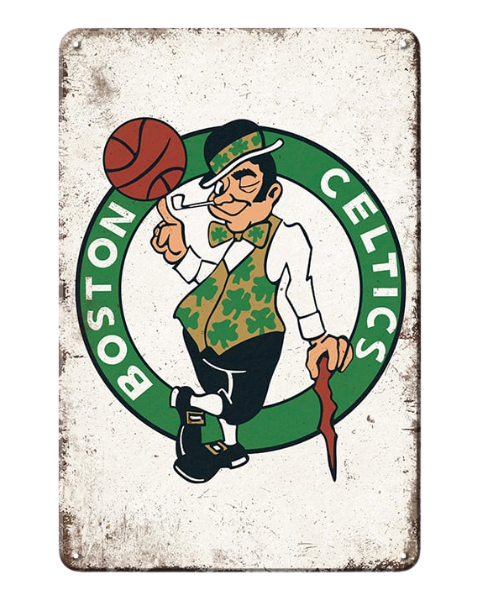 Boston Celtics Logo Sign – Metal Sign