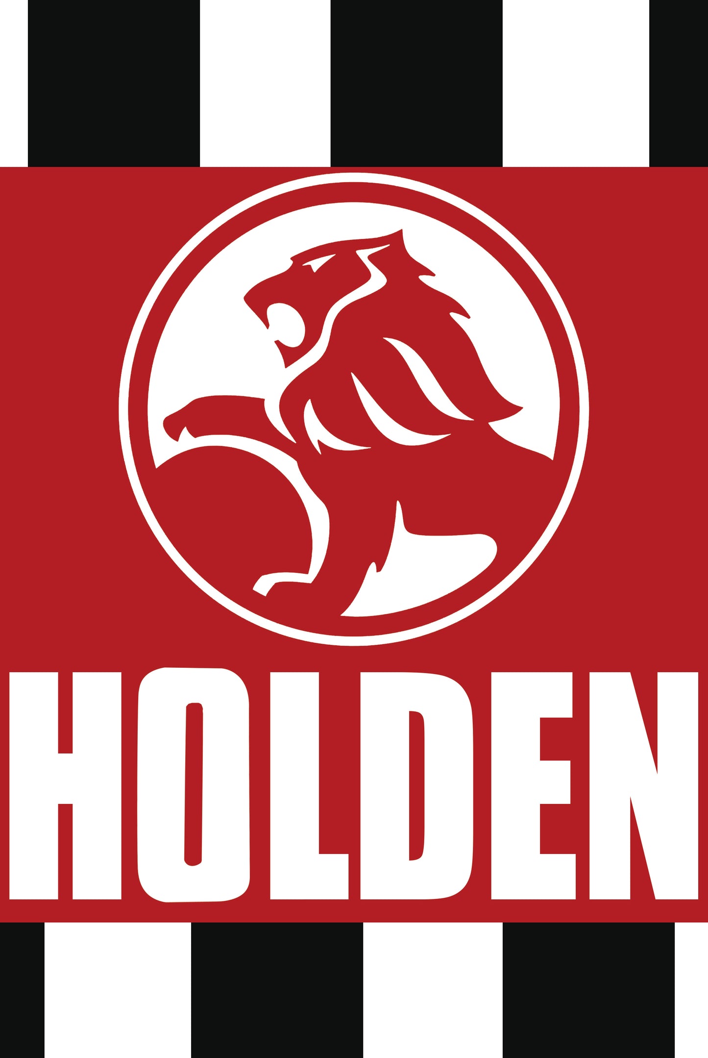 Holden Logo Retro Style - Metal Sign