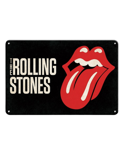 The Rolling Stones Tongue Logo Classic Rock Art – Metal Sign
