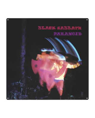 Black Sabbath Paranoid Album Art – Metal Sign