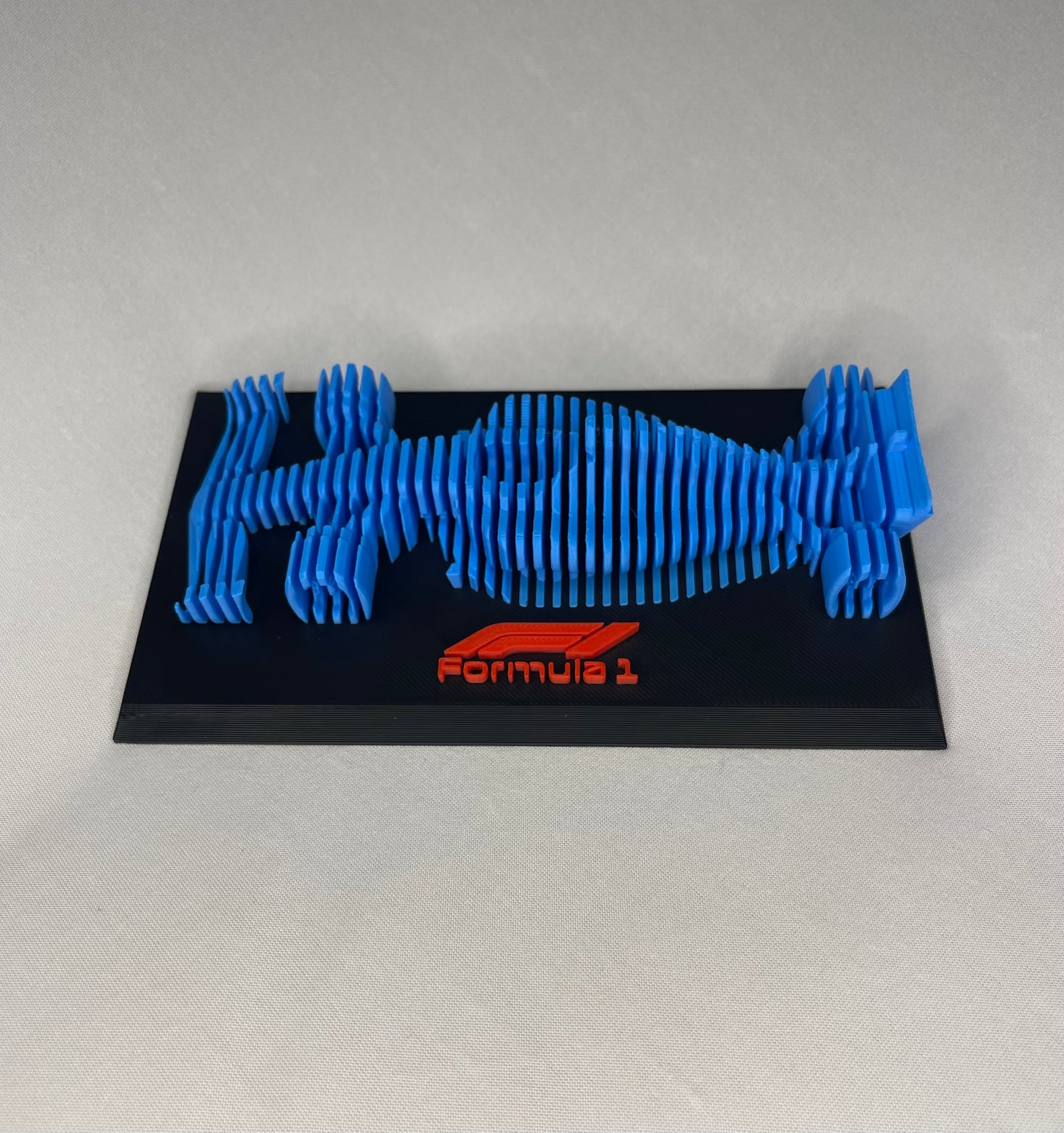 Formula 1 Race Car – 3D Printed Layered Desk Art