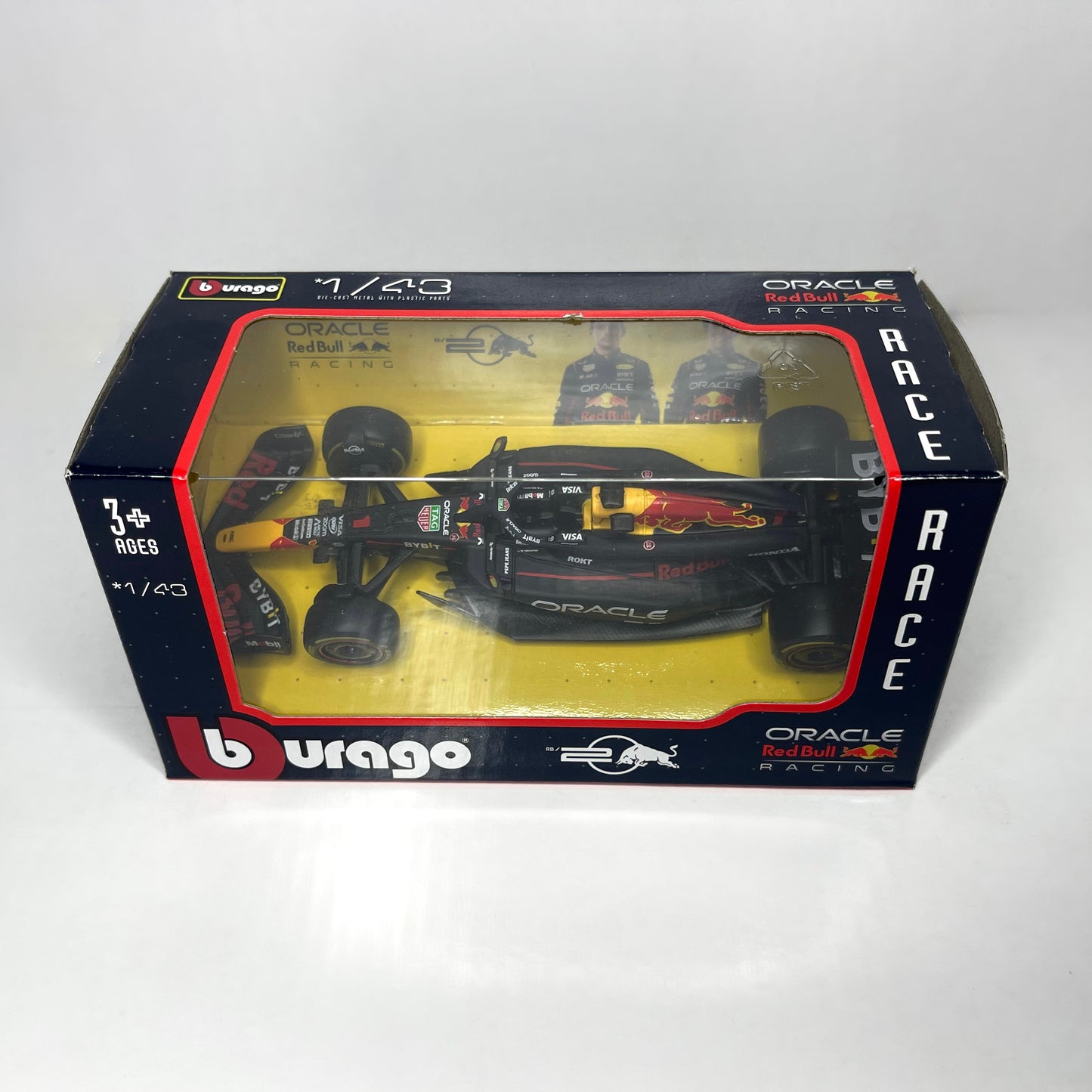 Bburago 1:43 Red Bull Racing RB20 F1 GP 2024 – Max Verstappen Edition