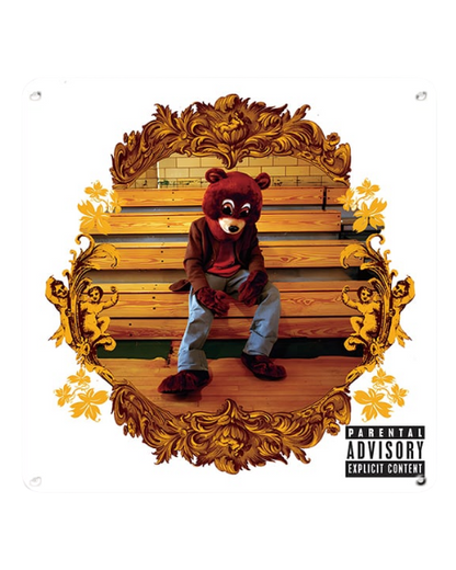 The College Dropout Album Art - Metal Sign
