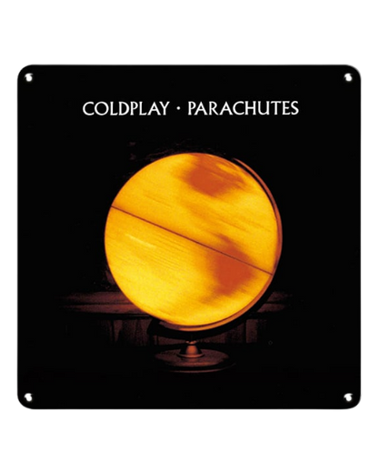 Parachutes Album Art - Metal Sign