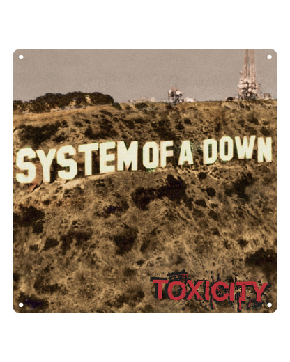 Toxicity Album Art – Metal Sign