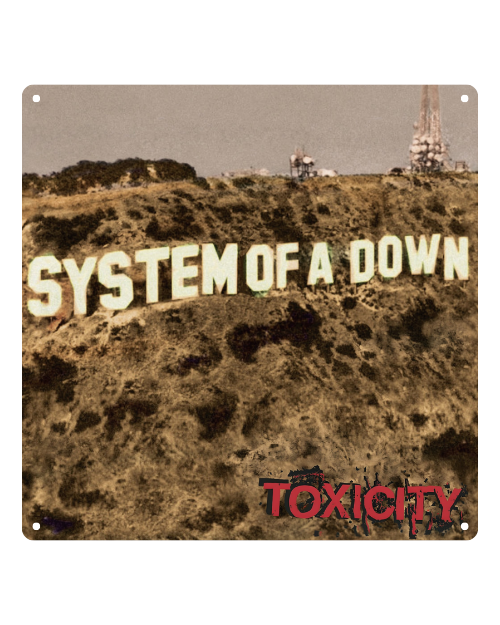 Toxicity Album Art – Metal Sign