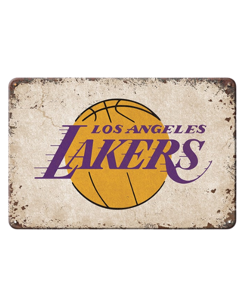 Los Angeles Lakers Logo – Metal Sign