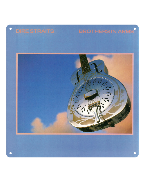Brothers in Arms Album Art – Metal Sign