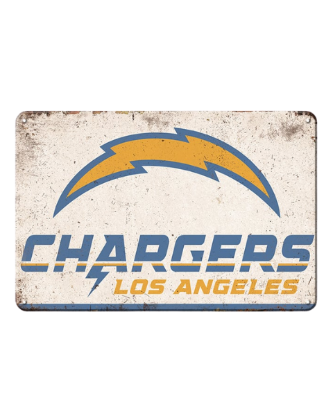 Los Angeles Chargers Logo – Metal Sign