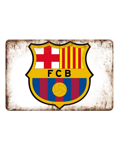 FC Barcelona Logo – Metal Sign