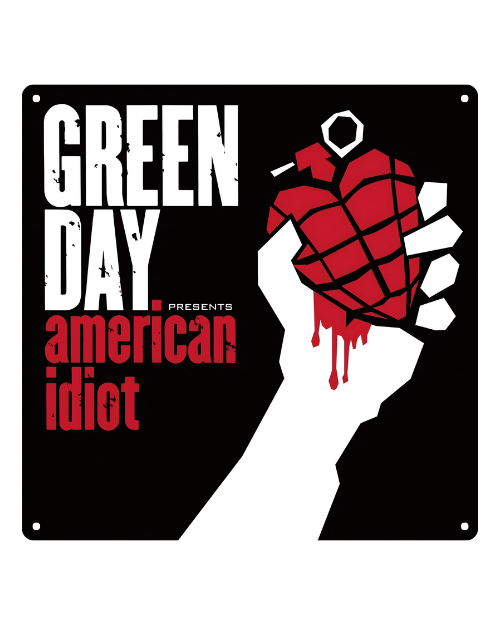 American Idiot Album Cover – Metal Sign