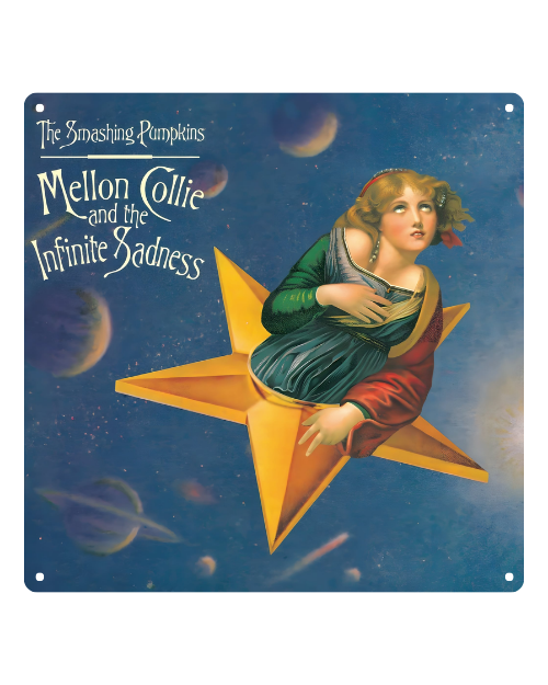 Mellon Collie and the Infinite Sadness Album Art – Metal Sign