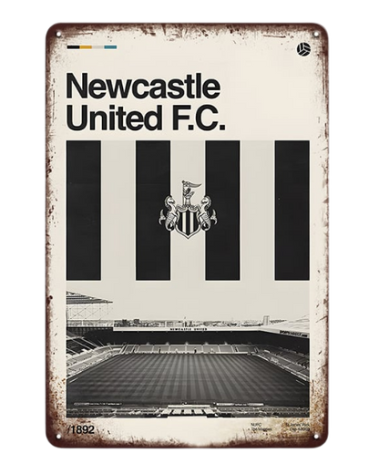 Newcastle United FC Stadium Sign – Metal Sign