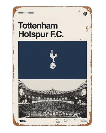 Tottenham Hotspur FC Stadium Sign – Metal Sign