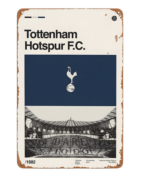 Tottenham Hotspur FC Stadium Sign – Metal Sign