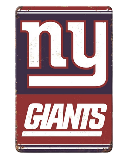 New York Giants Logo Sign – Metal Sign