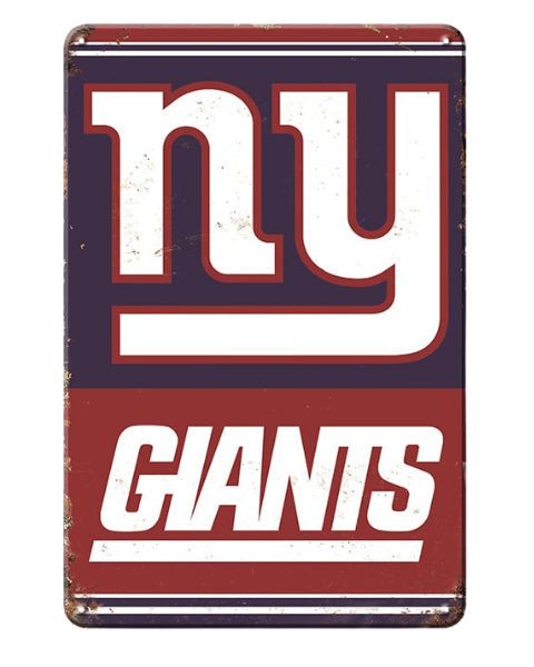 New York Giants Logo Sign – Metal Sign