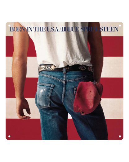 Born in the U.S.A. Album Art – Metal Sign