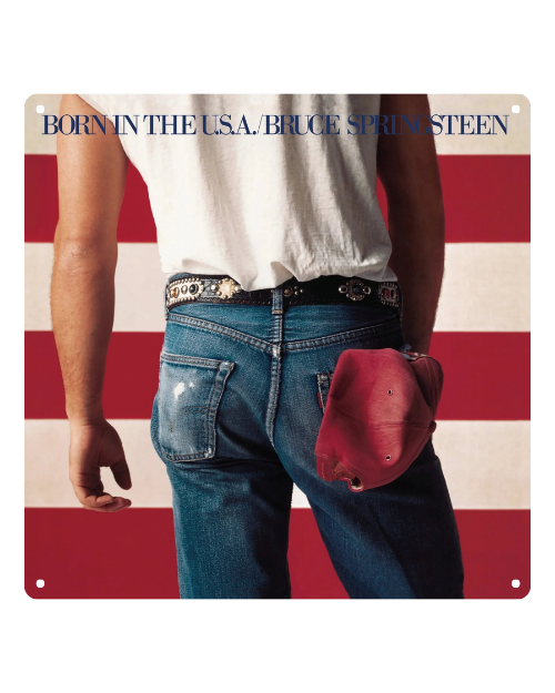 Born in the U.S.A. Album Art – Metal Sign