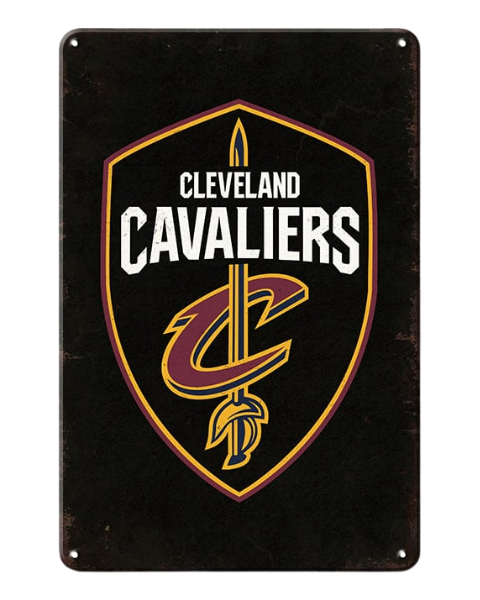 Cleveland Cavaliers Logo Sign – Metal Sign
