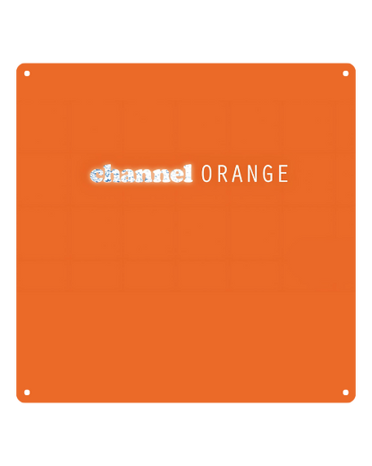 Channel ORANGE Album Cover – Metal Sign