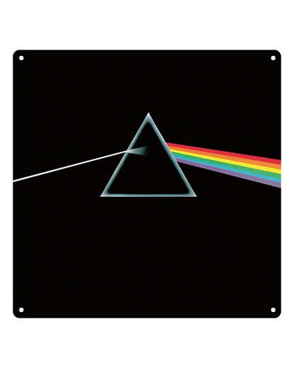 The Dark Side of the Moon Album Art – Metal Sign