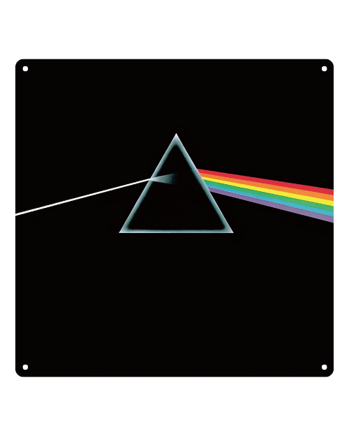 The Dark Side of the Moon Album Art – Metal Sign