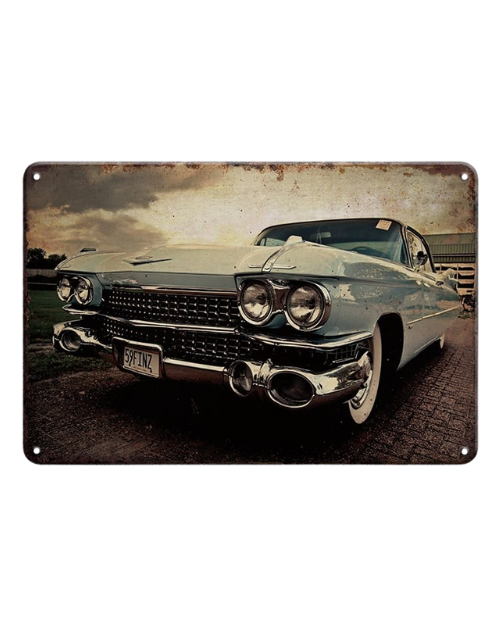 1959 Cadillac Coupe DeVille Vintage Style - Metal Sign