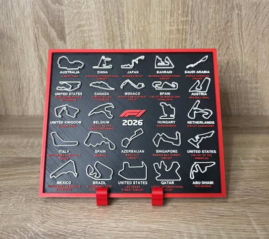 F1 2026 Full Season Grand Prix Layouts