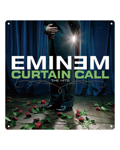 Eminem – Curtain Call: The Hits Album Art – Metal Sign