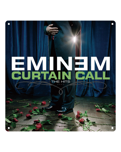 Eminem – Curtain Call: The Hits Album Art – Metal Sign