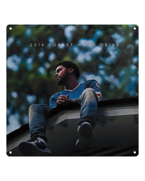 2014 Forest Hills Drive Album Art – Metal Sign