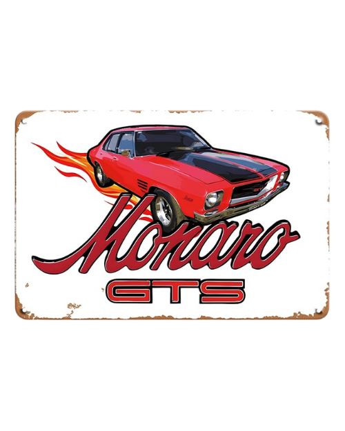 Holden Monaro GTS Muscle Car Tribute - Metal Sign