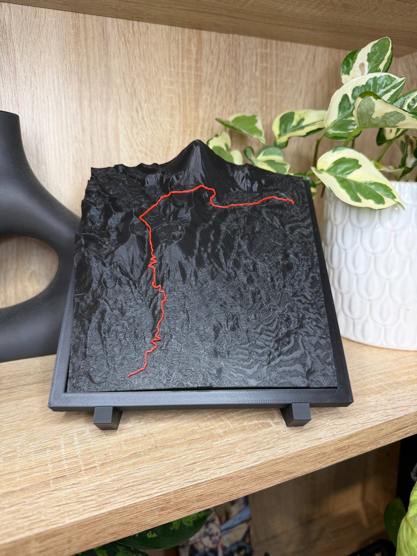 Tongariro Crossing - 3D Terrain Map