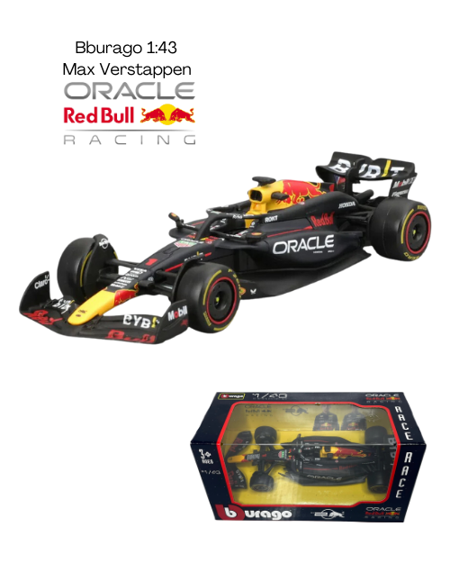 Bburago 1:43 Red Bull Racing RB20 F1 GP 2024 – Max Verstappen Edition