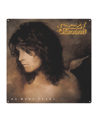 Ozzy Osbourne No More Tears Album Art – Metal Sign